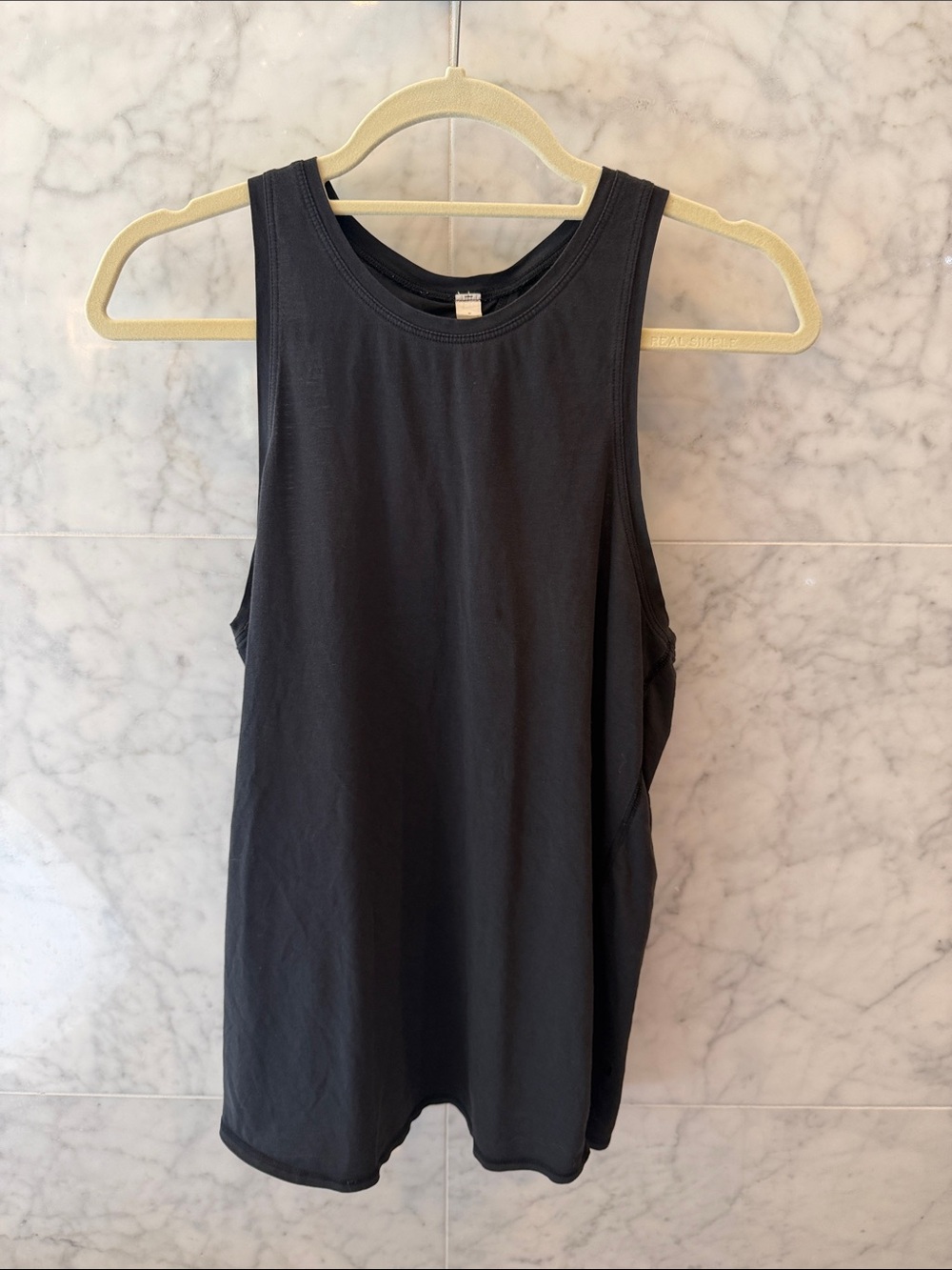 Lululemon Black Women's Tie-Back Tank, size 6
